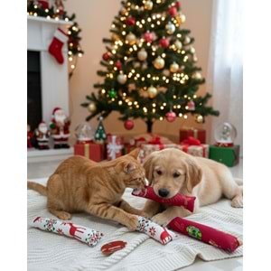 Yılbaşı Konspeti 26 Cm Hışırtılı Bez Oyuncak 604