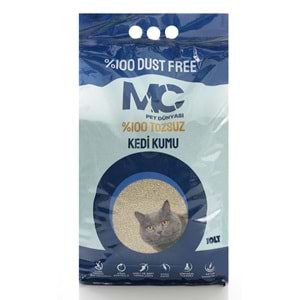 MC Cat Aktif Karbon Tozsuz MicroBall Kedi Kumu 10 Lt