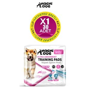 Hachidog Kaydırmaz Bantlı Tuvalet Eğitim Pedi 60X90 30 Lu (Beyaz)