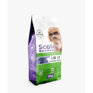 Scala Adult Dog Basıc 18/7 Beef 15 Kg.