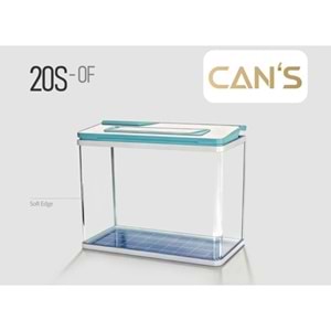 Cans Akvaryum 20S-OF-620 62.5x33x47 cm