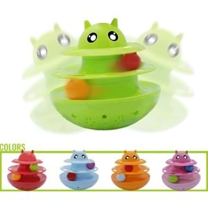 Ödül Hazneli 3 Katlı HAcı Yatmaz Kedi Oyuncağı