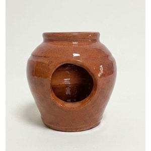 Sırlı Küçük Küp Akvaryum Dekoru 9 cm