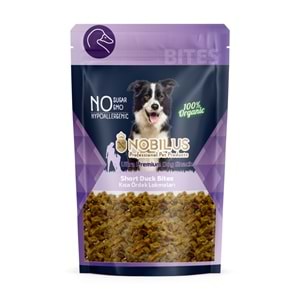 Nobilus Küçük Ördek Lokmaları Köpek Ödülü 80Gr