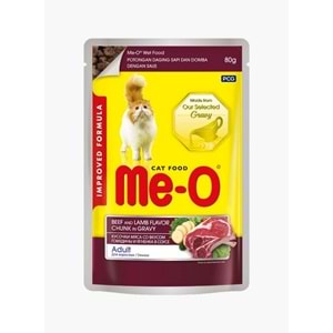 Me-O Dana&Kuzu Eti Kedi Yaşmama 80Gr