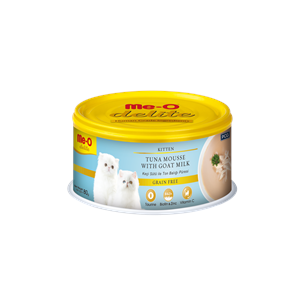 Me-O Delıte Keçi Sütü-Ton Bal.Püre Kedi Kon.80Gr