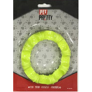 Pet Pretty Pati Desenli Halka Köpek Oyuncağı