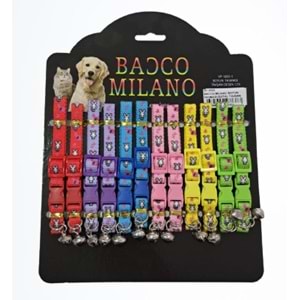 Bacco Milano Boyun Tasması Dijital Tavşan Desen