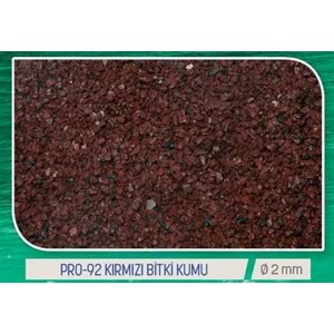 Vitasand Pro-92 Kırmızı Bitki Kumu (2mm) 20 kg