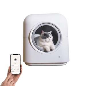 Zampa Otomatik Temizleme Akıllı Tuvalet, 54*54*59 Cm