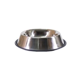 Çelik Kaymaz Tabanlı Kabartmalı Mama Su Kabı 96 Oz