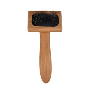 Zampa Ahşap Kedi Ve Köpek Fırçası Small, 15X7Cm