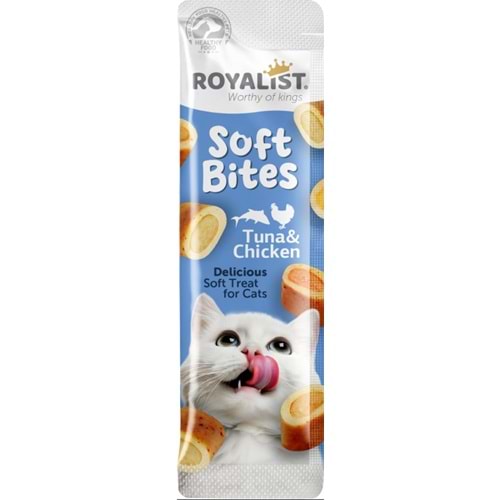 Royalıst Soft Bites Tuna & Chicken 10 Gr