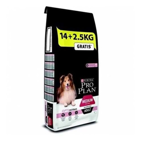 Pro Plan Medium Adult Somonlu 14 Kg+2,5 Kg