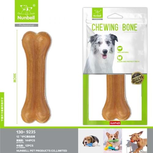 NUNBELL NATURAL PRES
KEMİK 30cm 1'li