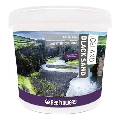 Reeflowers İceland Blacksand (3-5 mm) 25 Kg