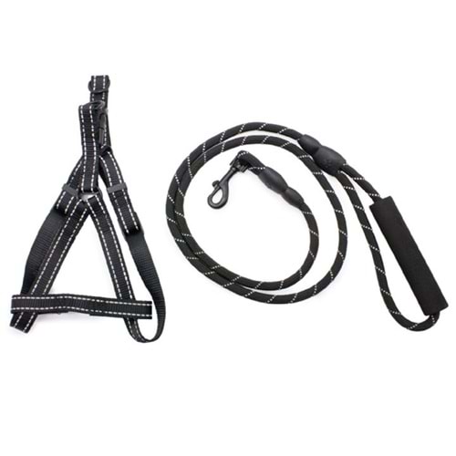 DOGLİFE KÖPEKLER İÇİN GÖĞÜS+FİTİL GEZDİRME TASMASI 8MM