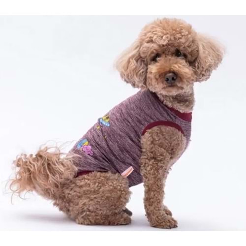 Bordo Space Time Tişört