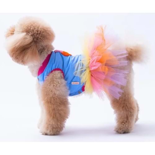 Açık Mavi Ice Cream Elbise