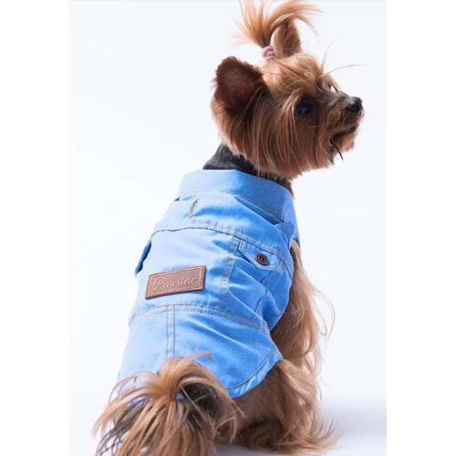 Açık Mavi Denim Look Gömlek