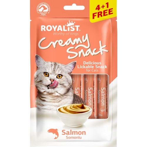 Royalıst Creamy Snack - Salmon 75 Gr