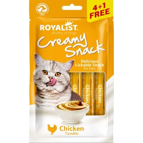 Royalıst Creamy Snack - Chicken 75 Gr