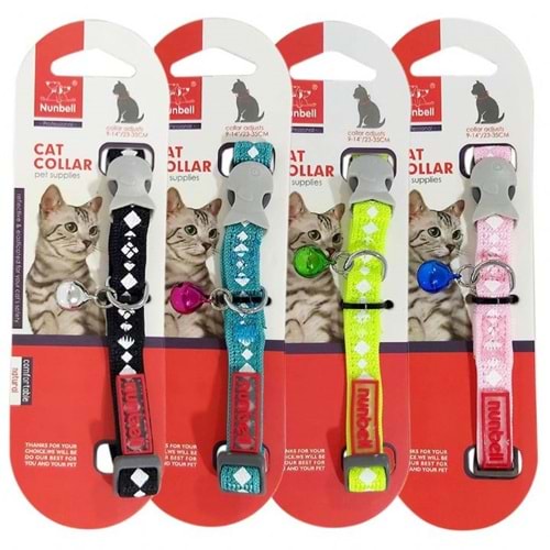 Nunbell Reflektörlü Kedi Boyun Tasması