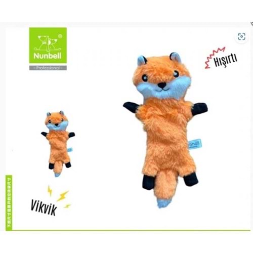 Nunbell Köpek Oyun.Peluş Tilki