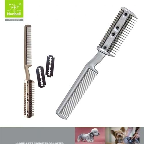 NUNBELL KEDİ KÖPEK TÜY DÜZELTME TARAGI