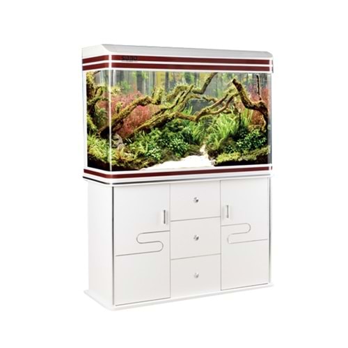 Sobo Mobilyalı Akvaryum 100 x 38 x 67,5 cm Beyaz