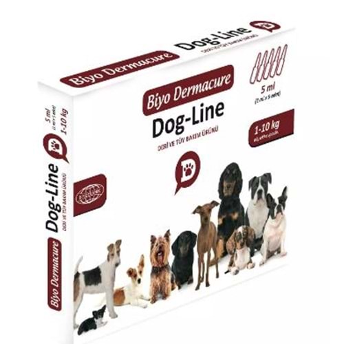 Dog-Line Köpek Ense Damlası (1-10 kg) 5*1 ml