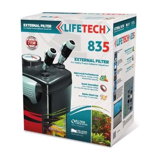 Life Tech Filtre Siyah Kova İçi Dolu 1000 L/H