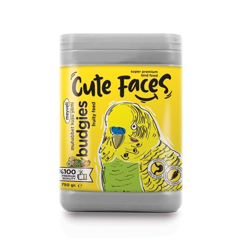 Cute Faces Meyveli Muhabbet Yemi 750 Gr