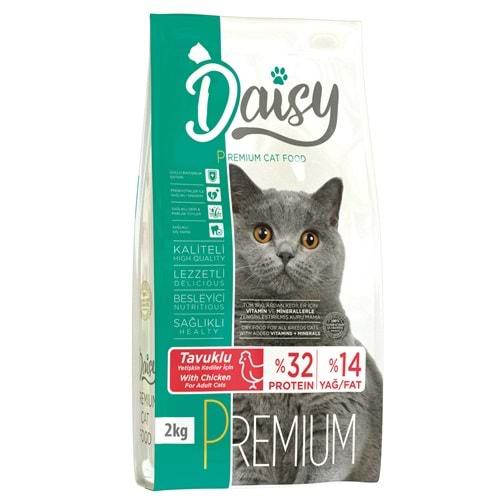 Daisy Premium Tavuk Etli Yetişkin Kedi Maması 2 Kg