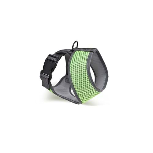 Zampa Finix Köpek Gövde Tasması Yeşil Xsmall 22x28-41 Cm