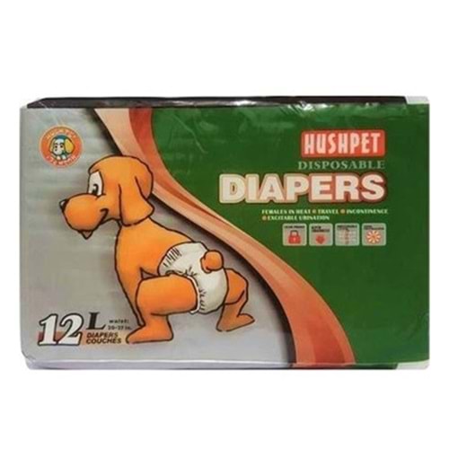 Hushpet Diapers Köpek Çiş Pedi Large