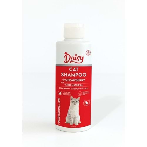 Daisy Çilekli Kedi Şampuanı 400ml