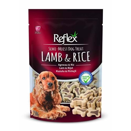 Reflex Semi-Moist Köpek Ödülü Kuzu Etli 150 Gr