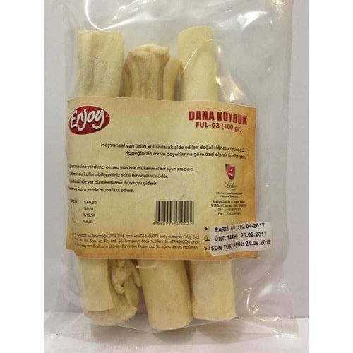 Enjoy Dana Kuyruk Köpek Ödülü 100 Gr