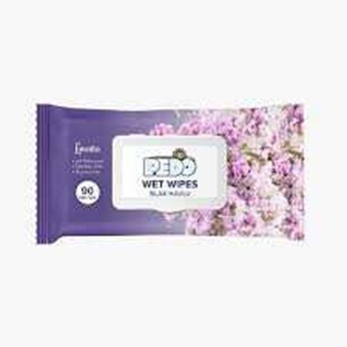 Pedo Kapaklı Islak Mendil Lavanta 90lı