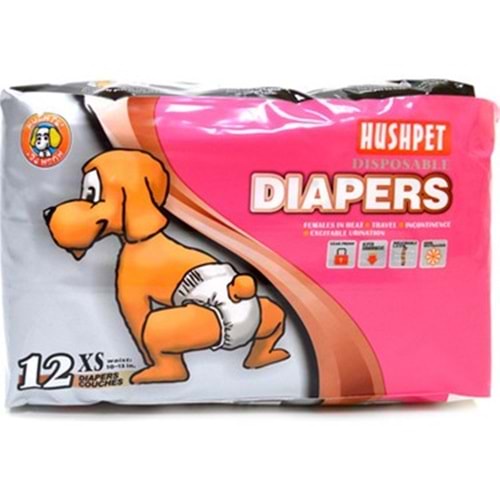 Hushpet Diapers Köpek Çiş Pedi X Small