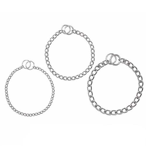 Zampa Çelik Zincir Köpek Eğitim Tasması 3X60 Cm