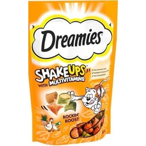 Dreamies Shake Kümes Kedi Ödül Maması 55 gr