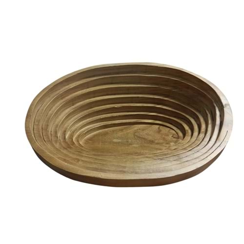 Ahşap Oval Yatak