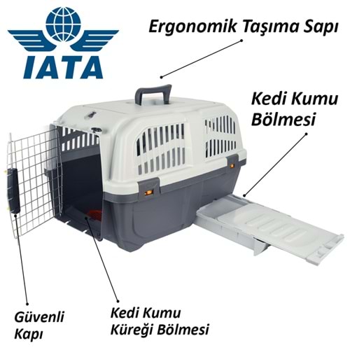 Mps Skudo-3 Iata Tekerleksiz Taşıma Kabı 60x40x39 cm