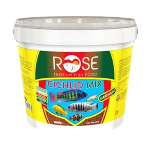 Rose Cıchlıd Mıx Granulat 3000 Gr