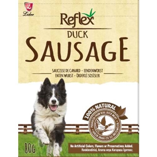 Reflex Köpek Ördek Sosis 80 Gr