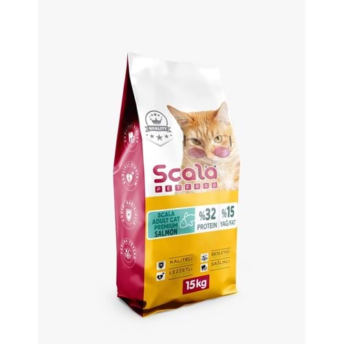 Scala Adult Cat Premium 32/15 Salmon 15 Kg