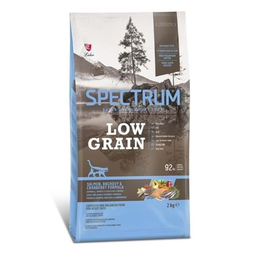 Spectrum Low Grain Salmon&Anchovy Adult Cats 2 Kg