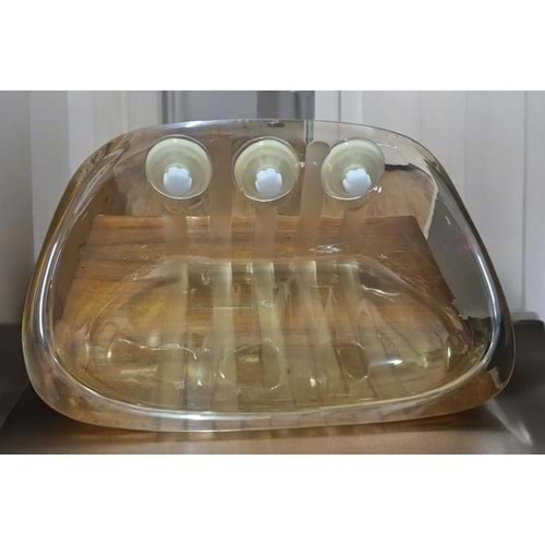 Cans FD0039 3 Vantuzlu 30 x 50 cm Kedi Yatağı